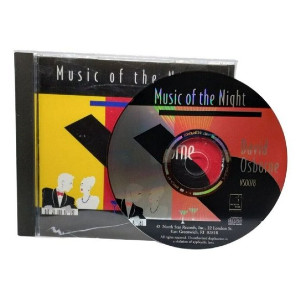 Other - David Osborne Music of the Night Show Tunes Piano Easy Listening North Star